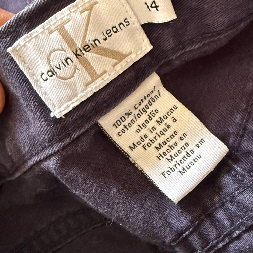 Calvin Klein Jeans Dark Blue Denim - Picture 4 of 4